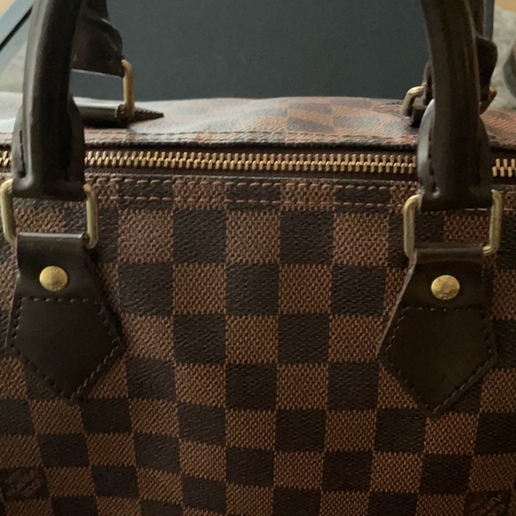 Authentic Louis Vuitton Damier speedy 35. - Picture 8 of 14